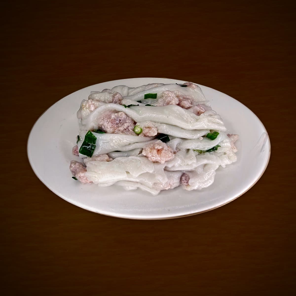 Scratched Minced Pork & Shrimp Rice Roll