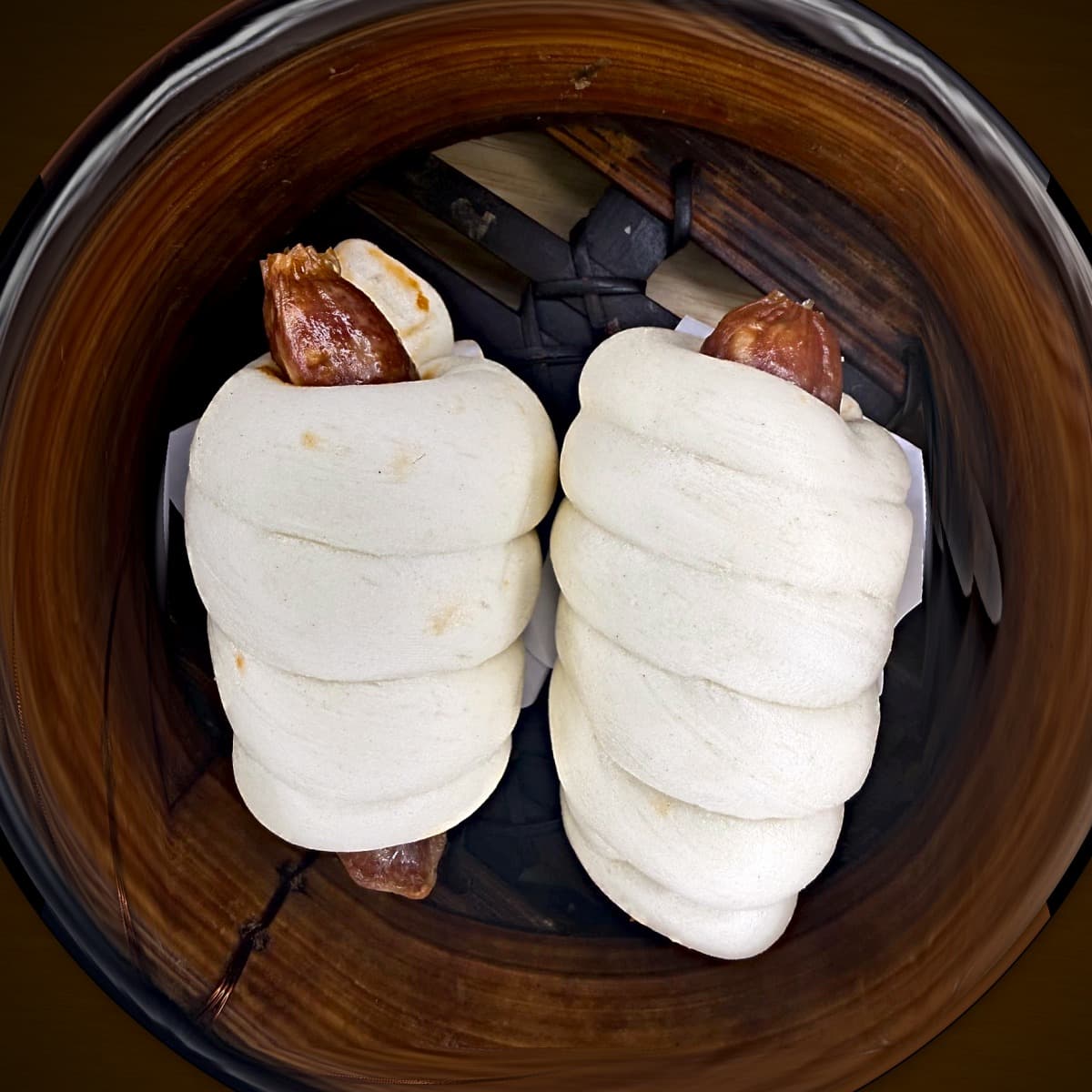 Chinese Sausage Bun (2 pcs)
