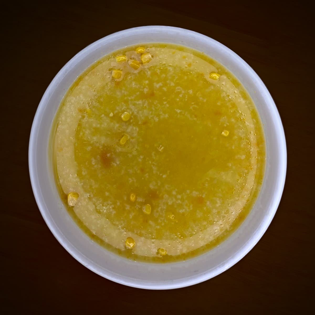 Corn & Pumpkin Congee