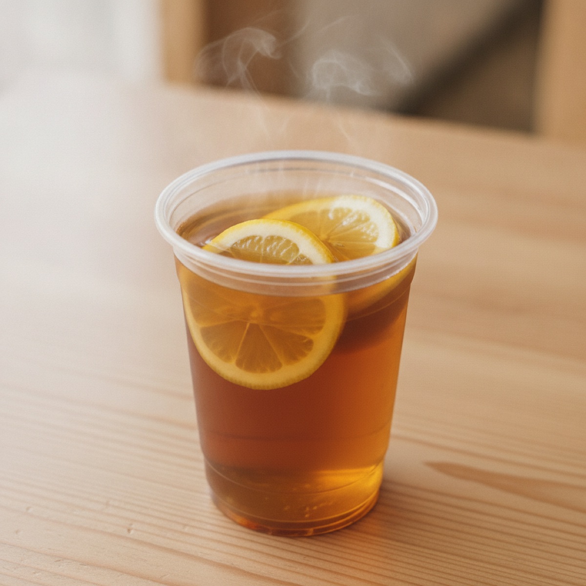 Hot Hong Kong Lemon Tea
