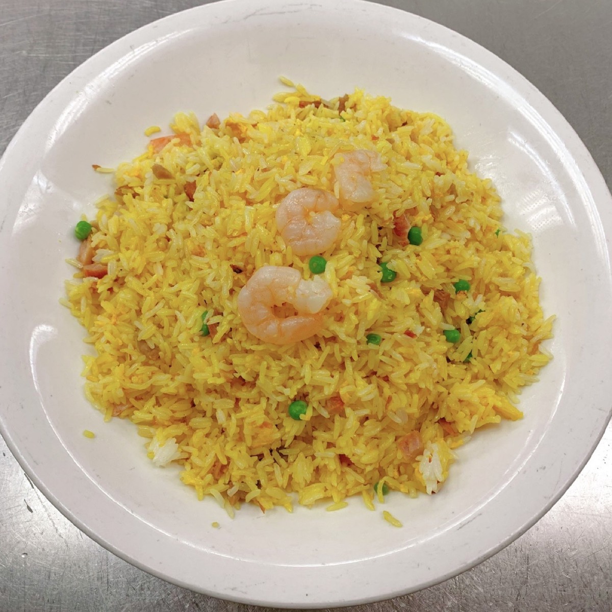 Yeung Chow Fried Rice with Shrimp & BBQ Pork