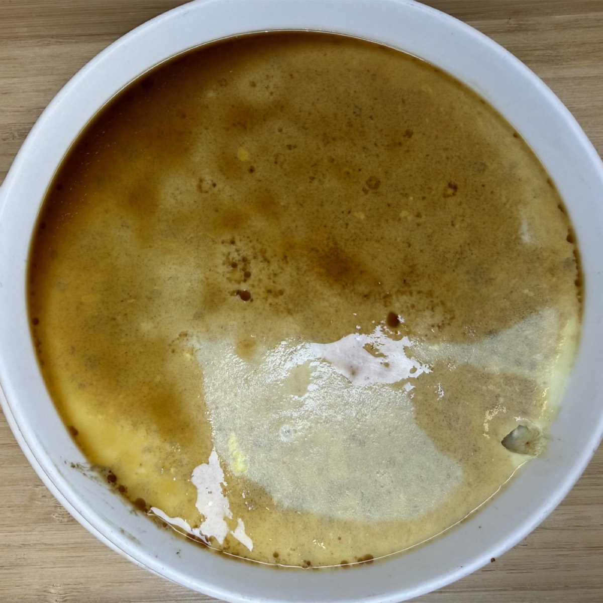 Steamed Egg with Lobster Paste