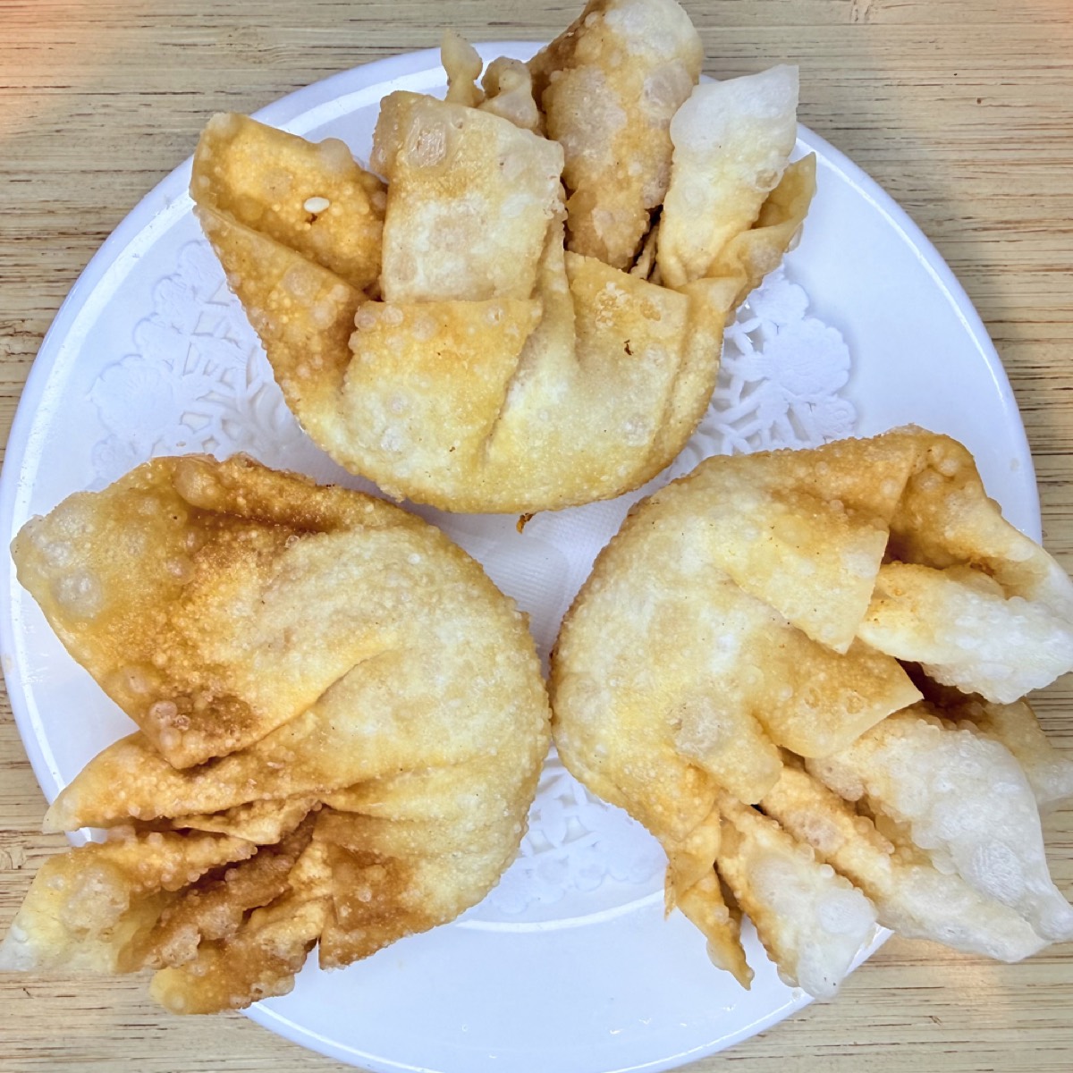 Deep-fried shrimp wonton